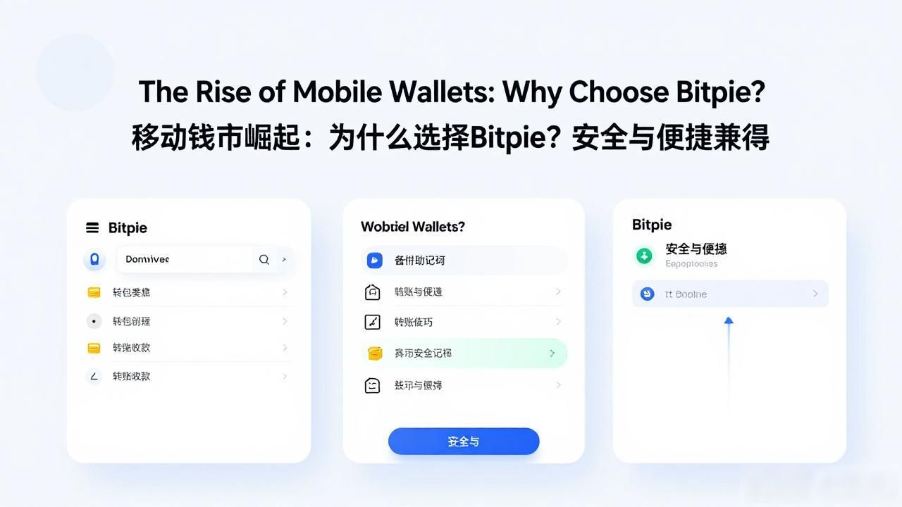 The Rise of Mobile Wallets： Why Choose Bitpie?_自持密钥的Bitpie_Bitpie移动钱包