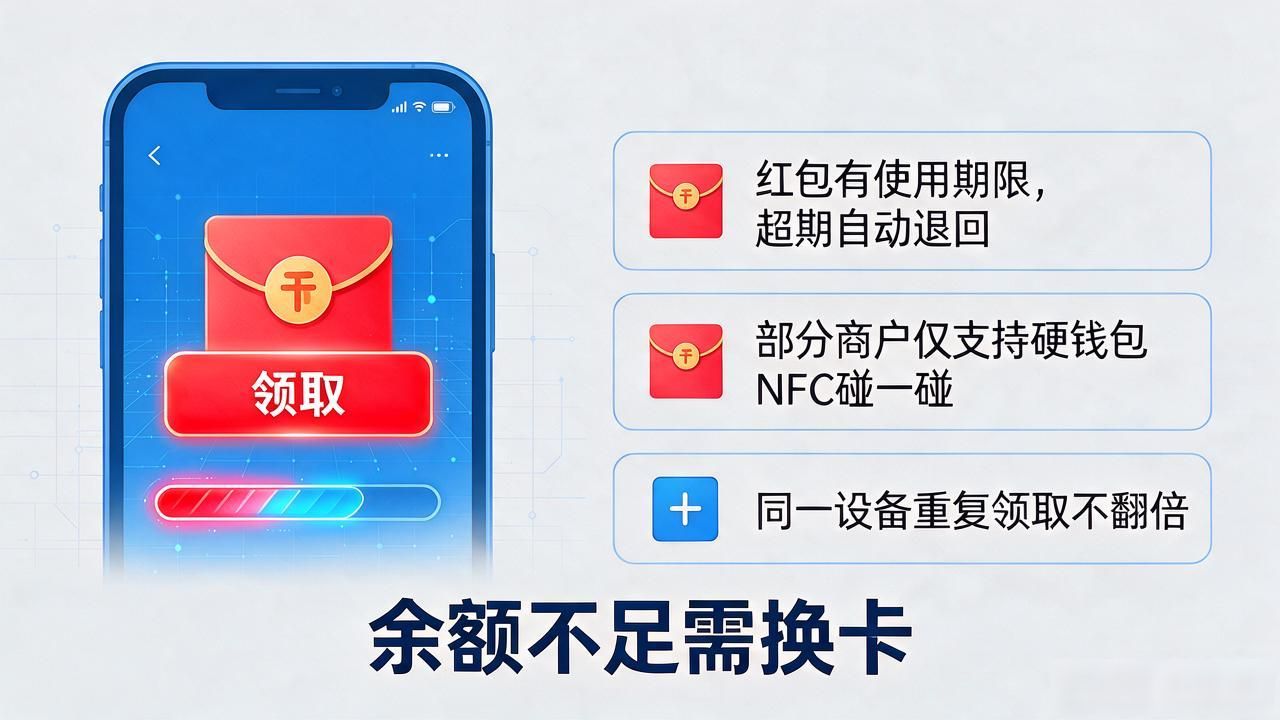 数字人民币红包领取步骤_数字人民币App使用教程_数字货币红包怎么领