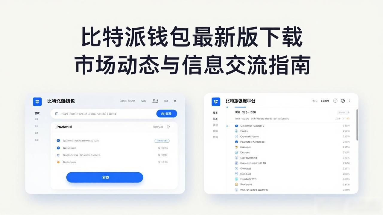 最新版本下载要点_比特派钱包官方下载渠道_比特派钱包app官方下载最新版本的市场交流与信息获取