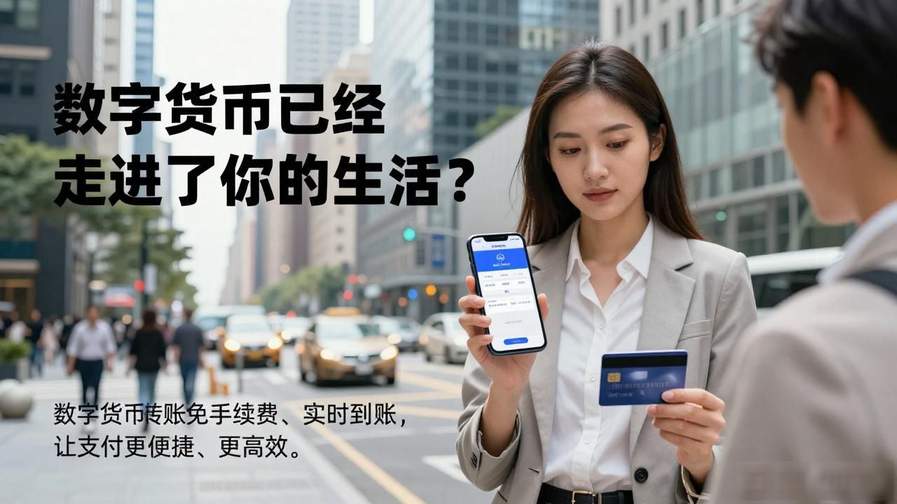 数字人民币日常支付场景_央行数字人民币试点推广_数字货币离我们远么