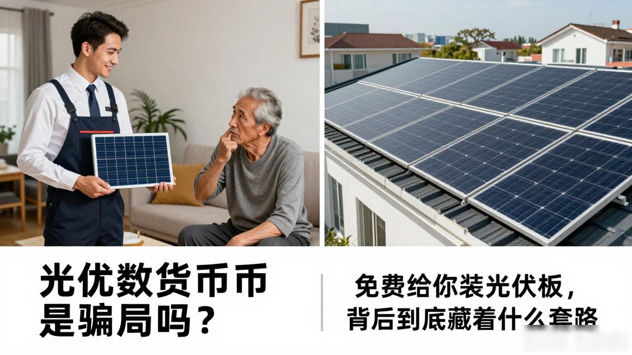 免费装机光伏诈骗套路_光伏数字货币骗局揭秘_光伏数字货币是骗局吗
