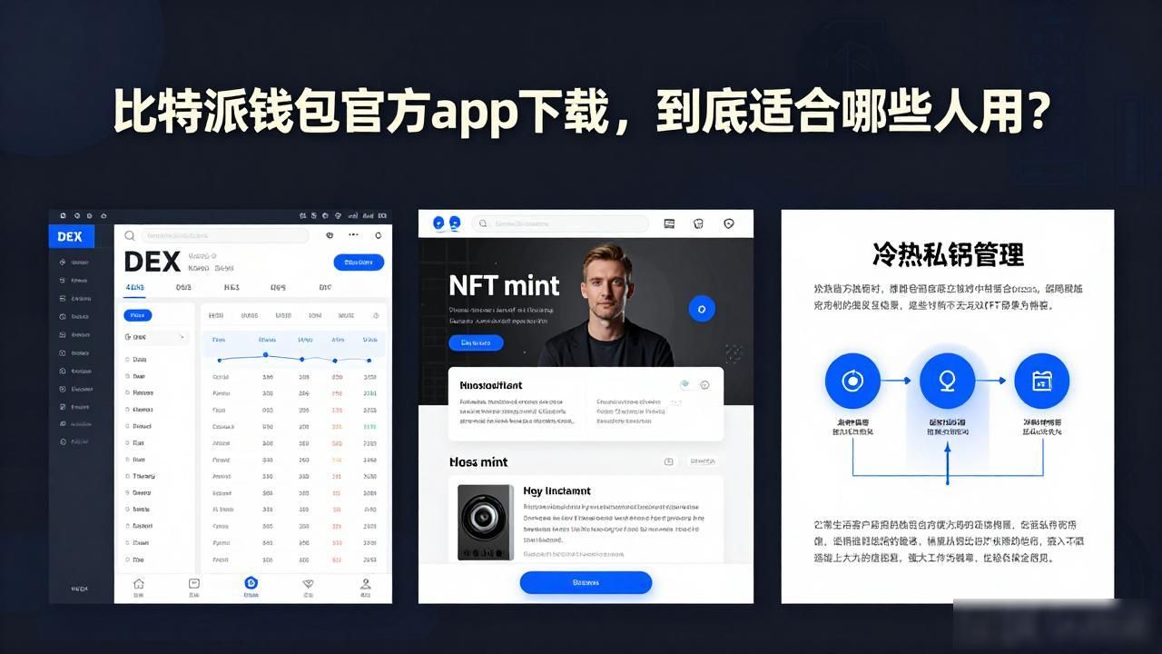 比特派钱包适合人群分析_比特派钱包下载官方app的市场定位与用户识别_比特派钱包多链资产管理