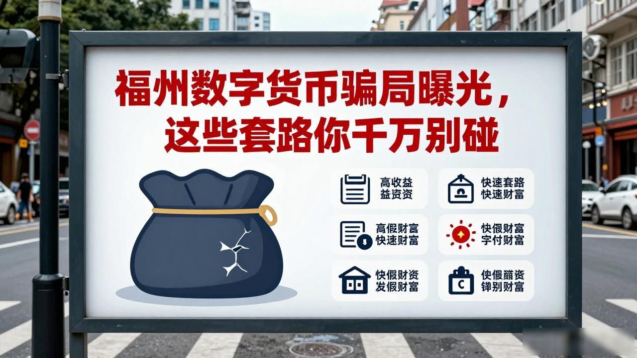 福州数字货币骗局曝光，这些套路你千万别碰