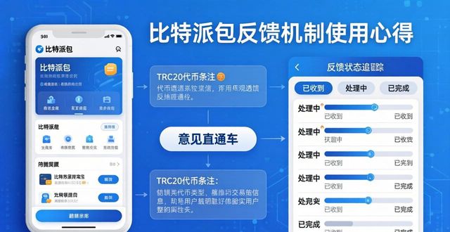 比特派钱包反馈机制 使用心得