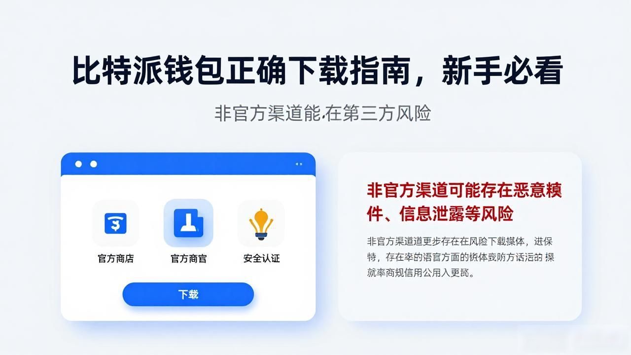 使用比特派钱包之前，确保你已经正确完成下载_比特派钱包官方下载渠道_比特派钱包安装注意事项