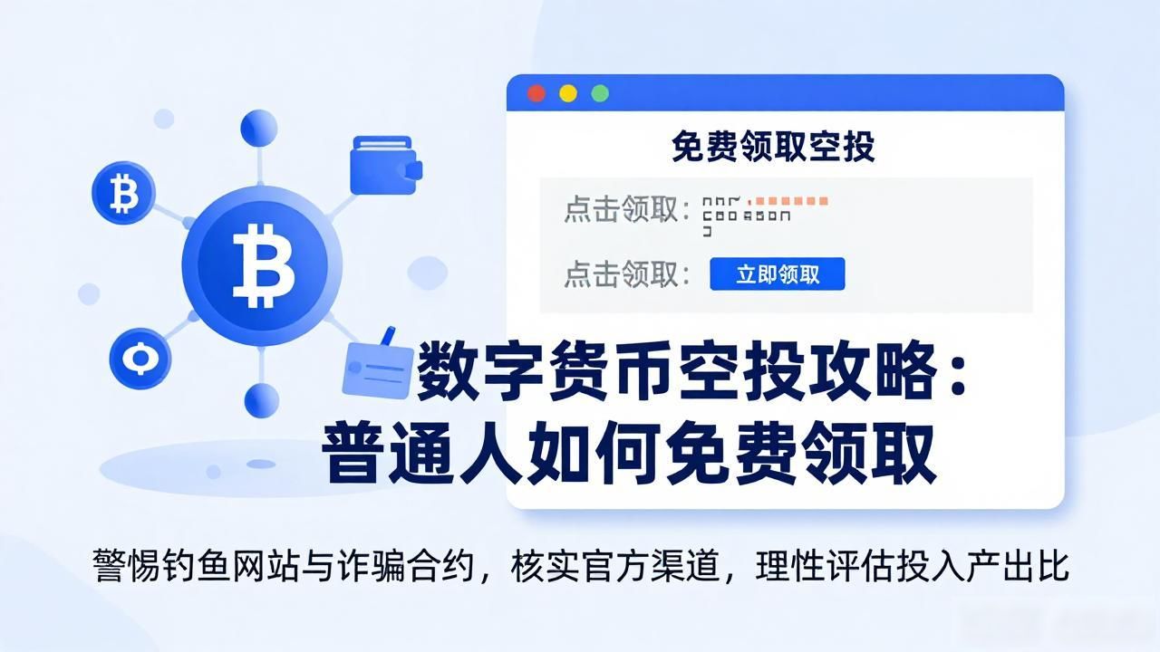 数字货币空投攻略：普通人如何免费领取