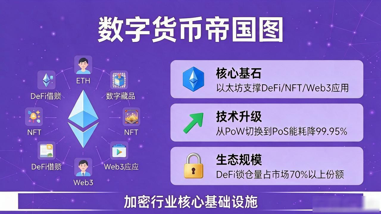 数字货币帝国图：一张图看懂加密货币格局