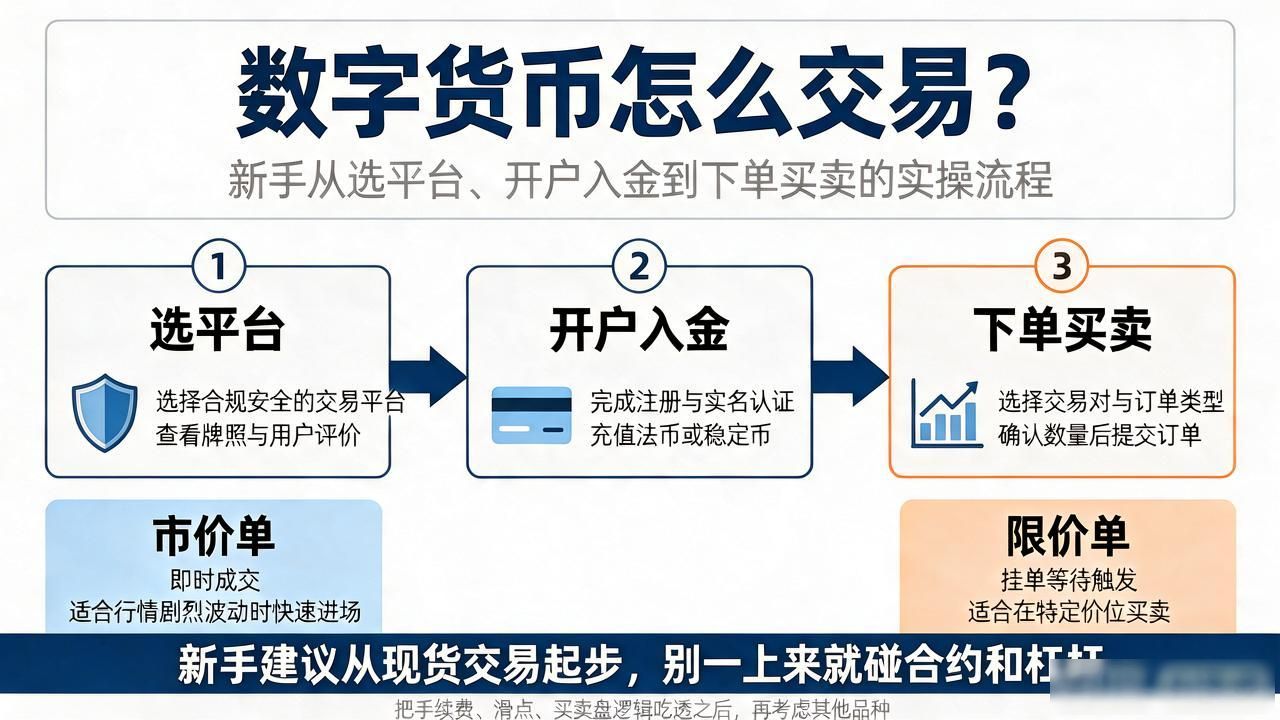 数字货币交易平台选择_注册开户流程_数字货币怎么交易