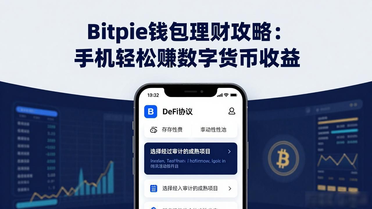 Bitpie DeFi理财入口_如何通过Bitpie手机钱包提升数字货币的收益？_Bitpie手机钱包质押挖矿