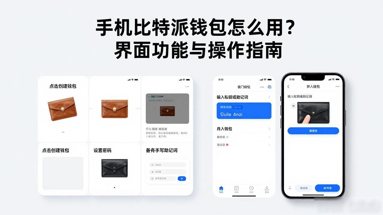 简洁直观界面设计_手机比特派钱包的用户界面与使用指导_比特派钱包多链支持