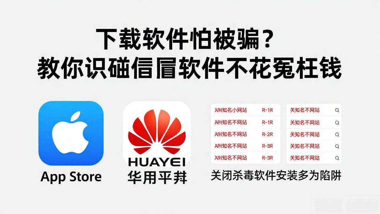 如何避免假冒软件下载本钱？_应用商店软件下载安全_正规软件下载渠道