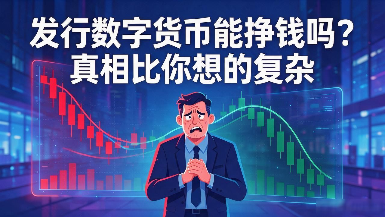发行数字货币能挣钱吗？真相比你想的复杂