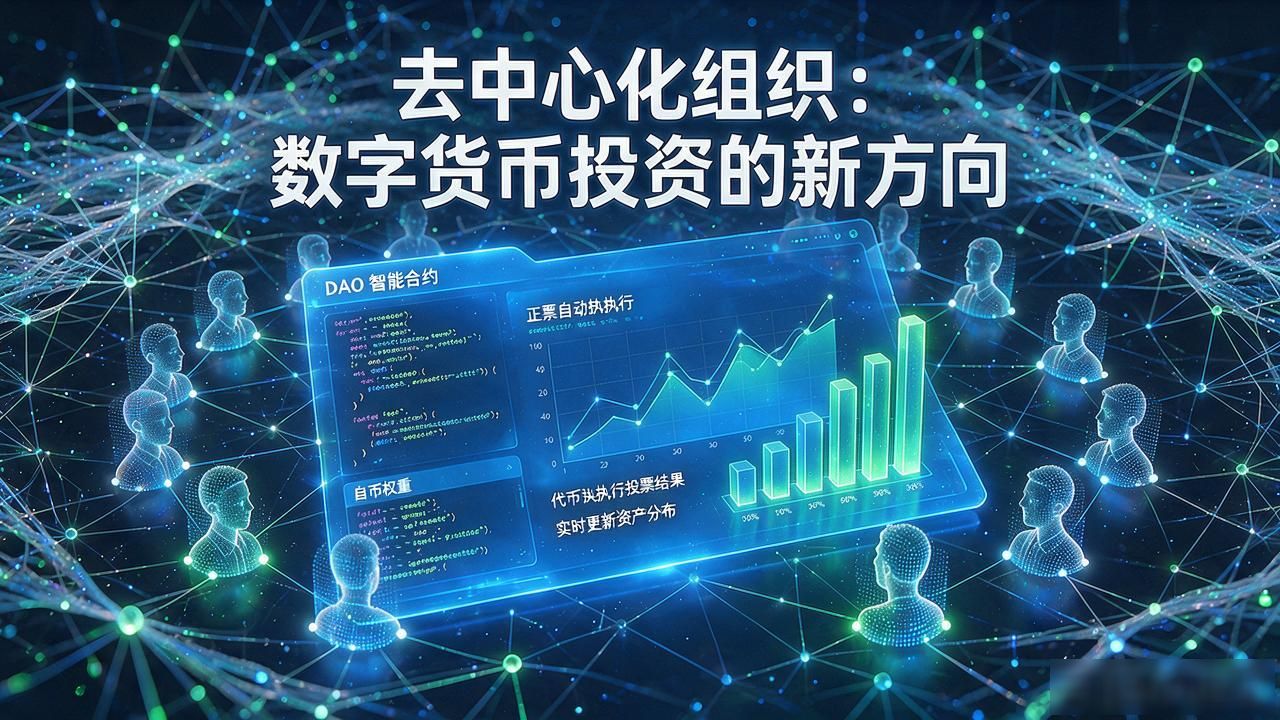 去中心化组织：数字货币投资的新方向