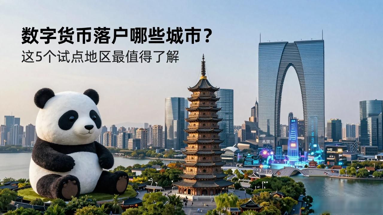 数字货币落户哪些城市？这5个试点地区最值得了解