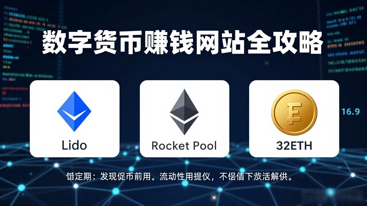 数字货币赚钱网站全攻略：这些平台帮你躺赚