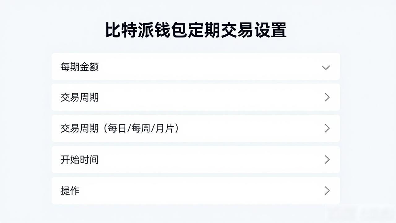 比特派钱包app官方下载中文版的定期交易设置_比特派钱包定期交易设置_比特派钱包定投功能