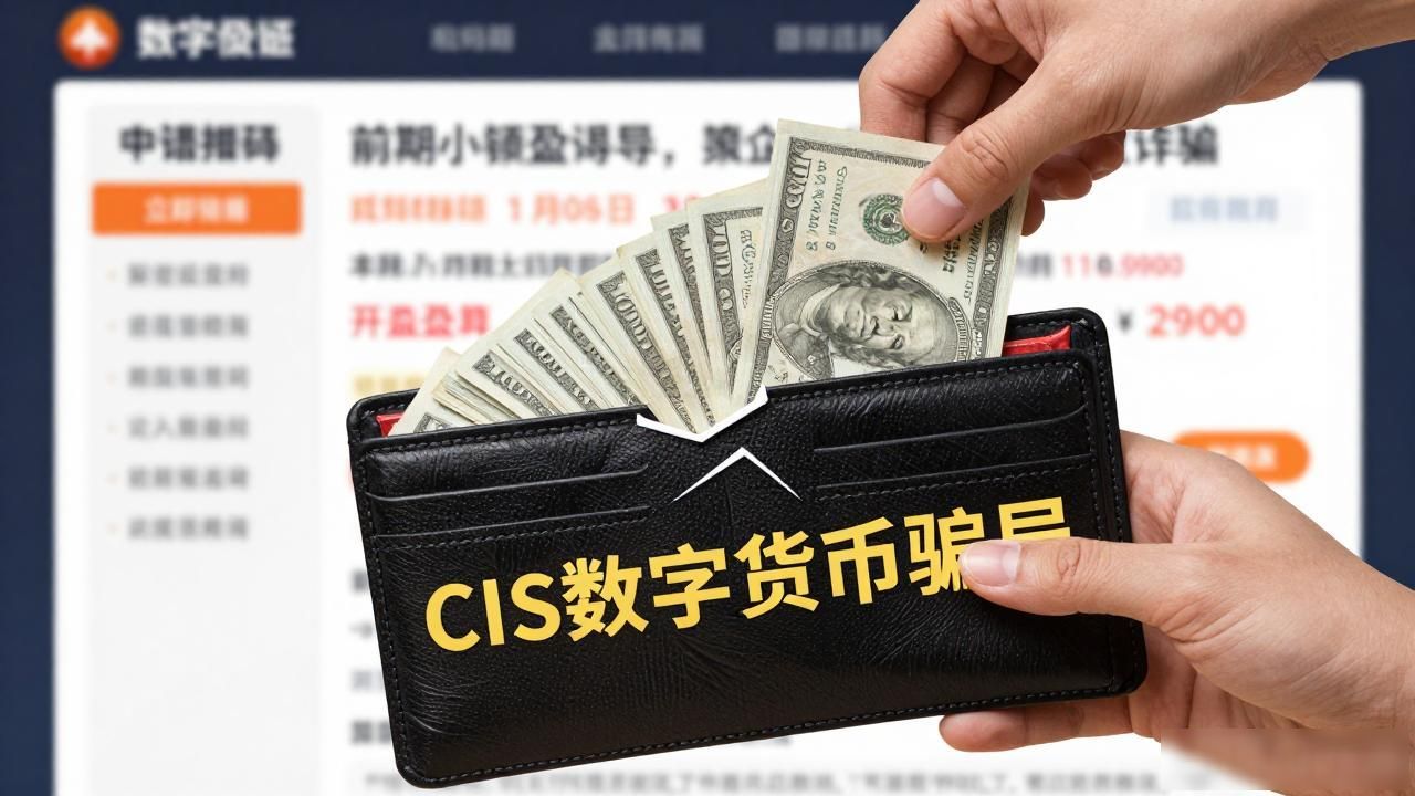 CIS数字货币骗局曝光：这些套路别踩坑