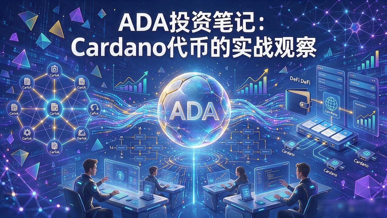 ADA投资笔记：Cardano代币的实战观察