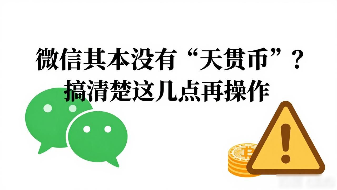 微信根本没有"数字货币"？搞清楚这几点再操作