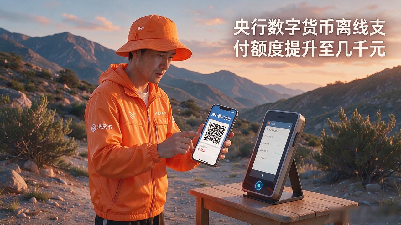 央行5月运行数字货币_数字人民币离线支付额度提升_数字人民币试点范围扩大