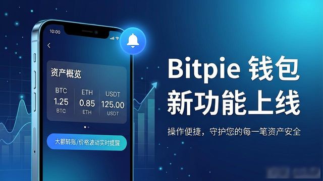 Bitpie钱包app官网的新功能上线及通知_Bitpie钱包app新功能_Bitpie钱包提升资产管理及交易效率