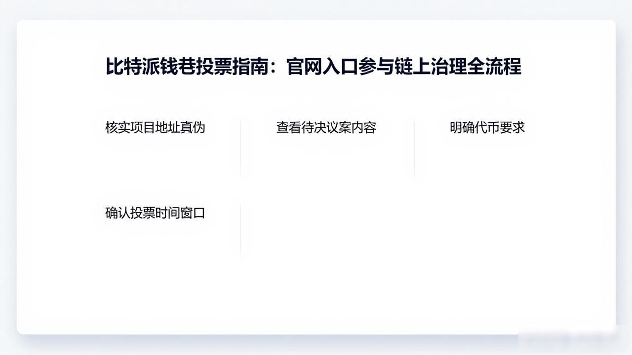 比特派钱包DAO投票参与_去中心化生态治理投票_如何利用比特派钱包官网入口参与重要的决策投票？
