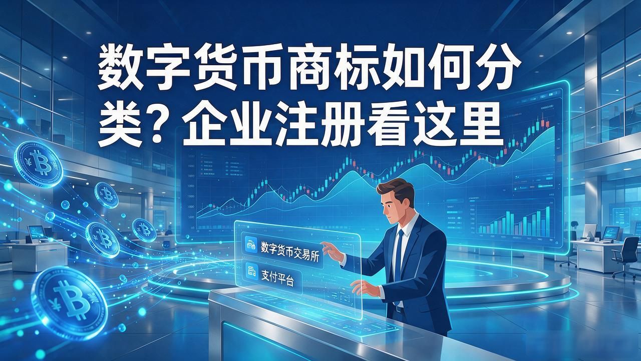 数字货币商标如何分类？企业注册看这里