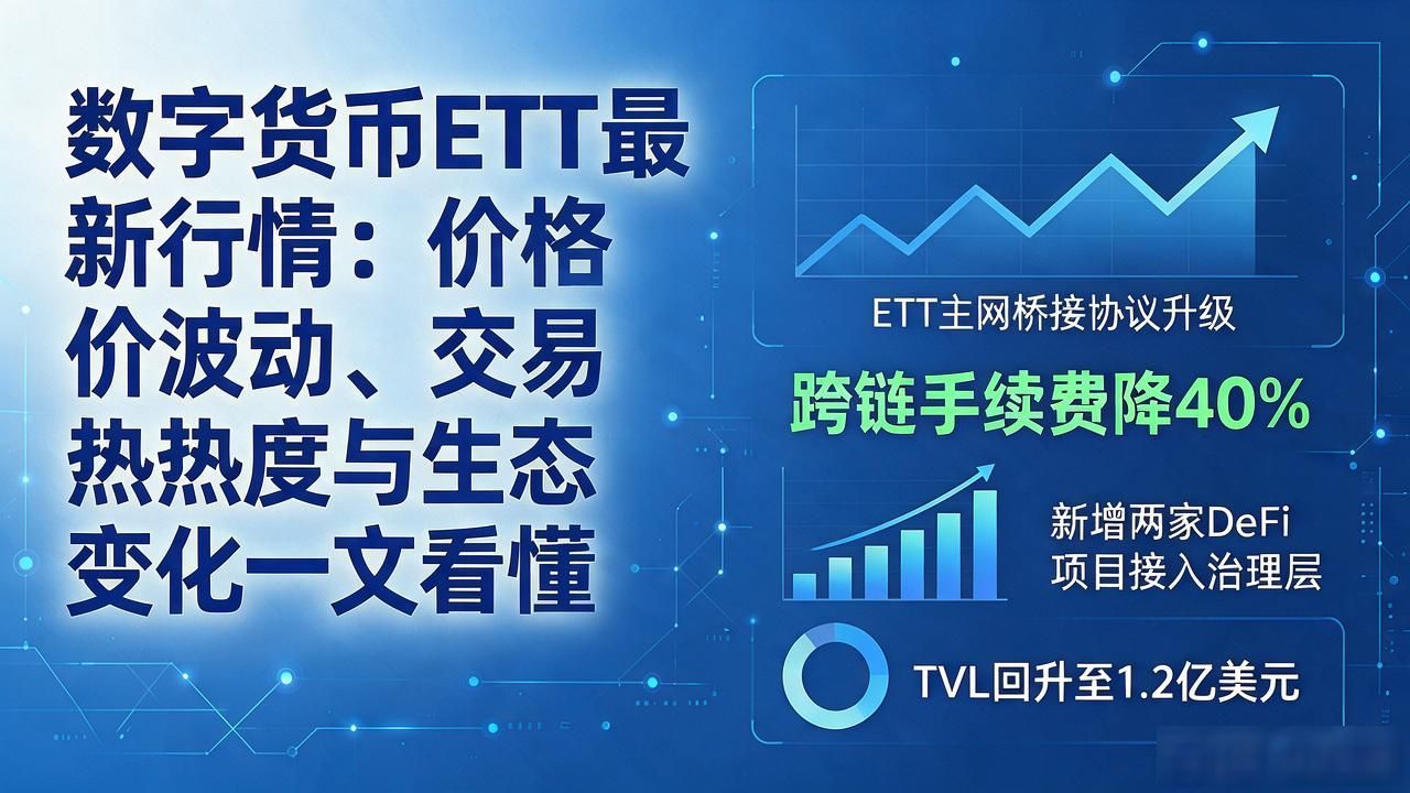 ETT价格底部震荡_数字货币ETT的行情_ETT链上数据流动性分析