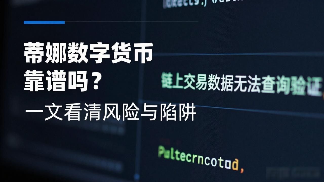 蒂娜数字货币靠谱吗？一文看清风险与陷阱