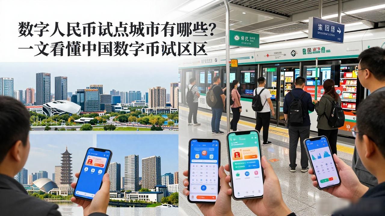 数字人民币试点城市有哪些？一文看懂中国数字货币试验区