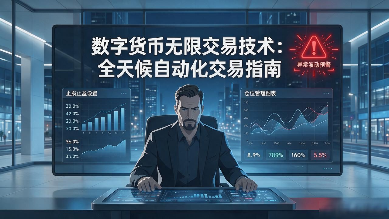 数字货币无限交易技术：全天候自动化交易指南