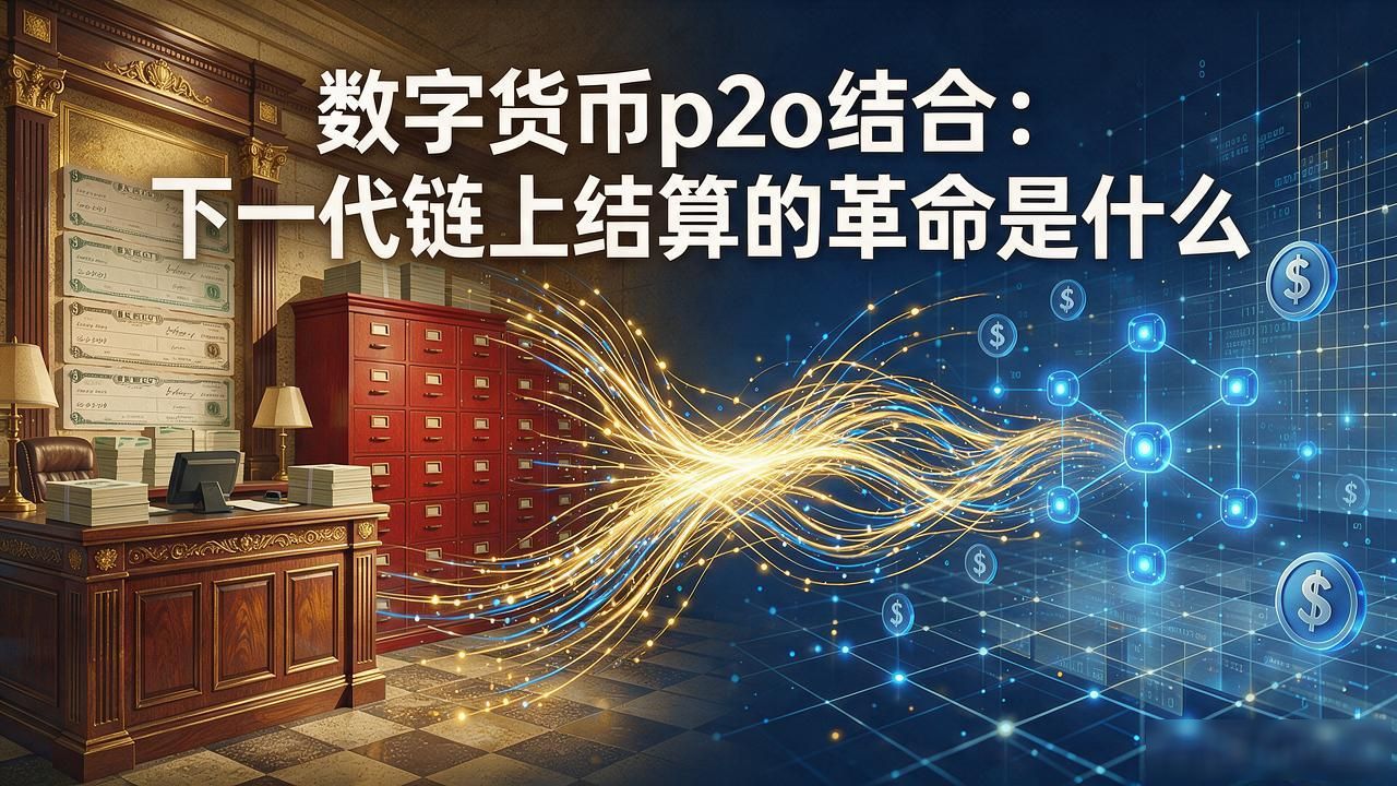 数字货币p2o结合：下一代链上结算的革命是什么