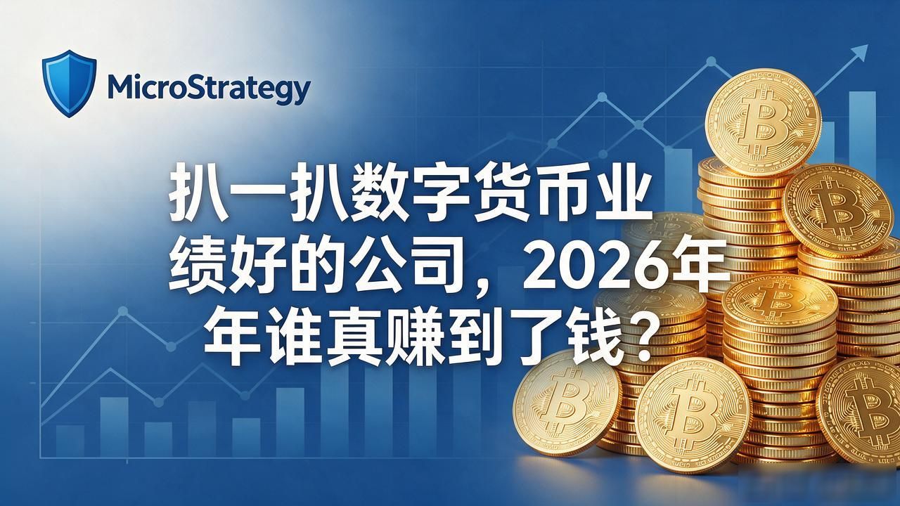 Coinbase MicroStrategy Ripple营收增长_数字货币业绩好的公司_2026年数字货币公司盈利分析