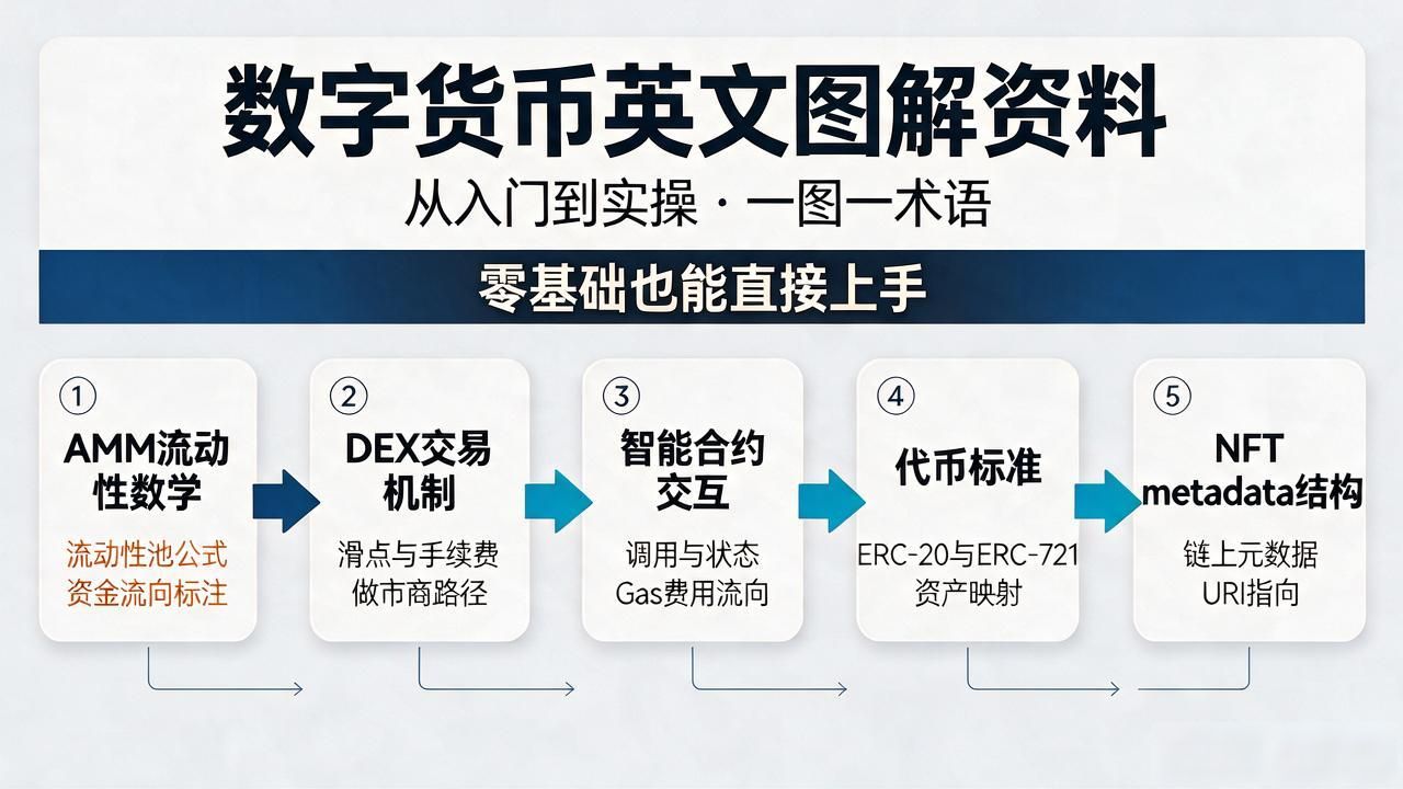 数字货币英文图文版_blockchain concepts visualized_digital currency illustrated guide