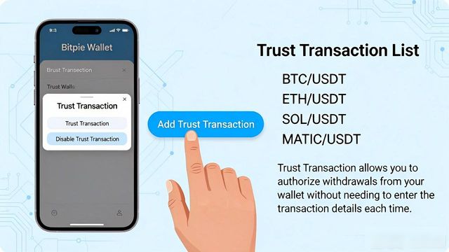 如何在比特派Bitpie钱包app中设置信任交易_比特派钱包信任额度设置_比特派钱包信任交易设置