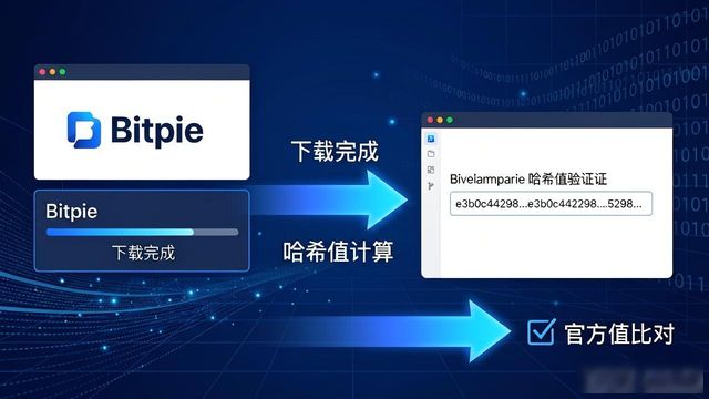 如何确认比特派Bitpie正式版下载的完整性_下载比特派钱包官方渠道_比特派钱包完整性校验步骤