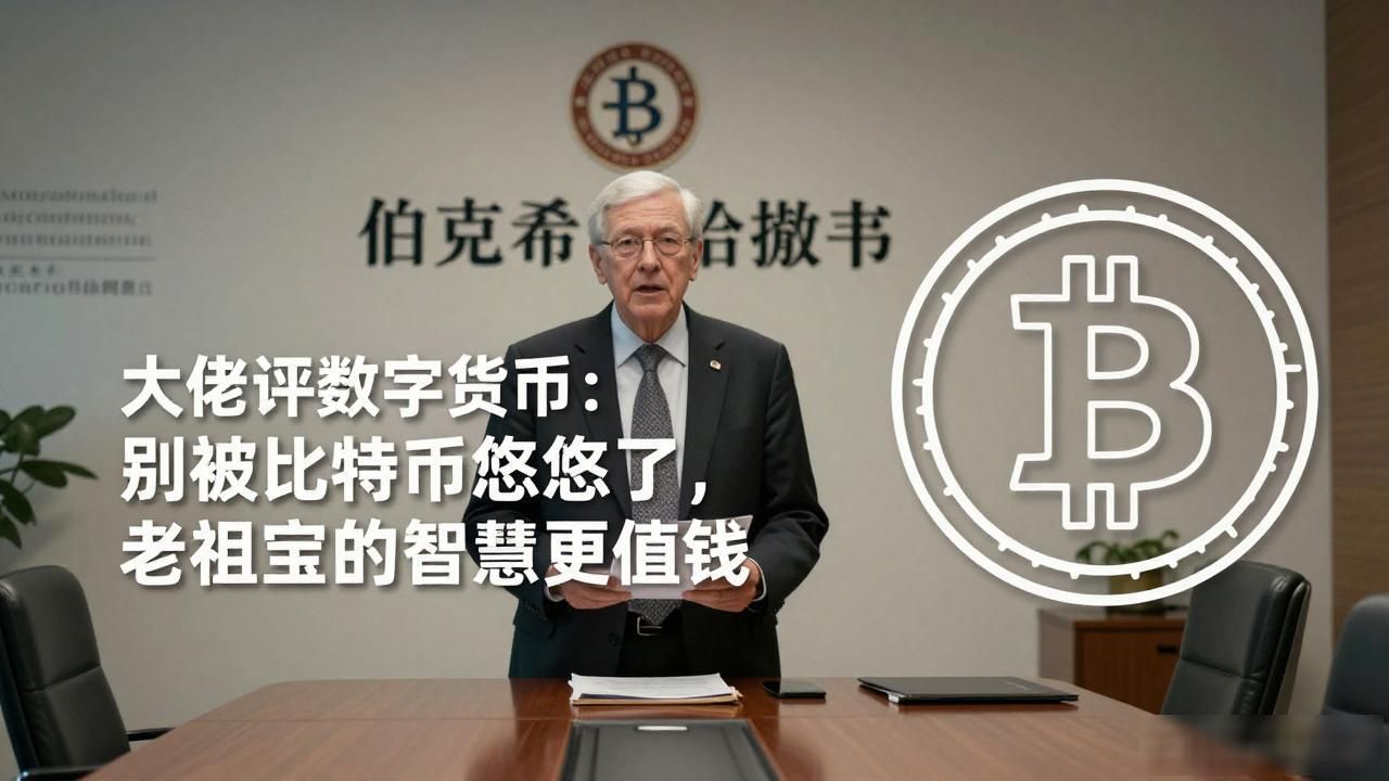 大佬评数字货币：别被比特币忽悠了，老祖宗的智慧更值钱