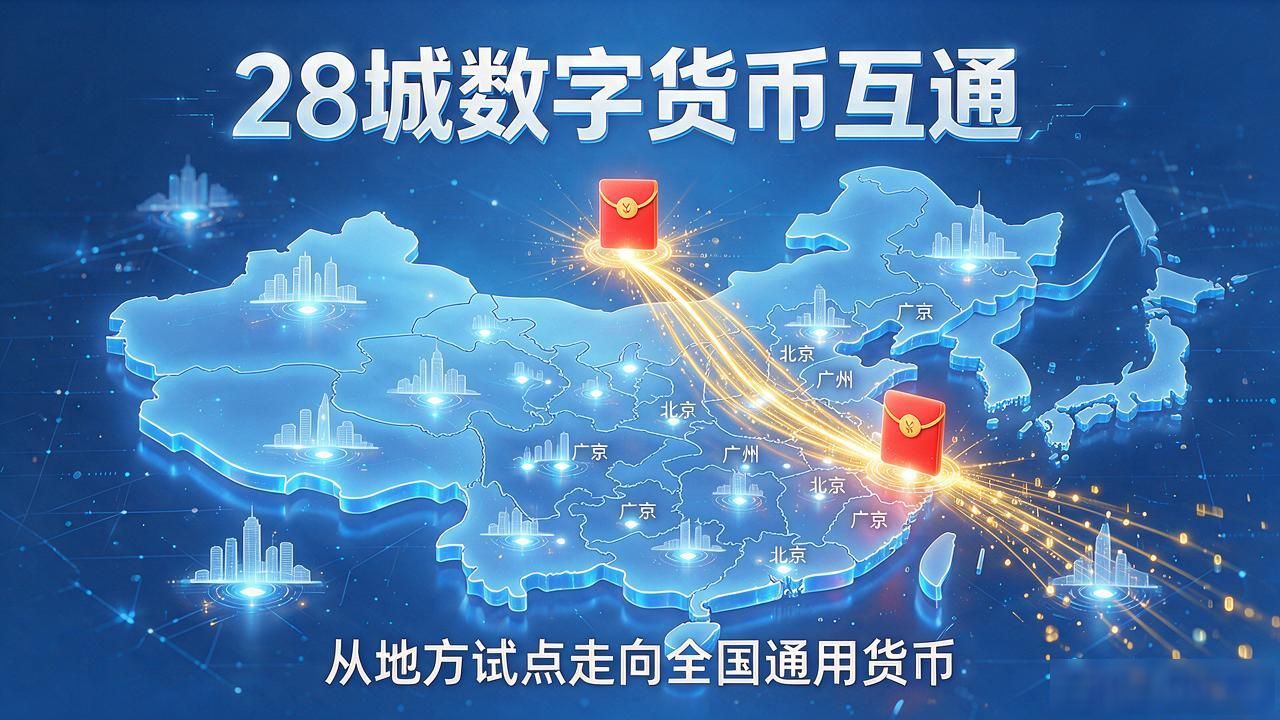 数字货币在28个城市_日常支付场景越铺越宽_数字货币试点城市扩容28个