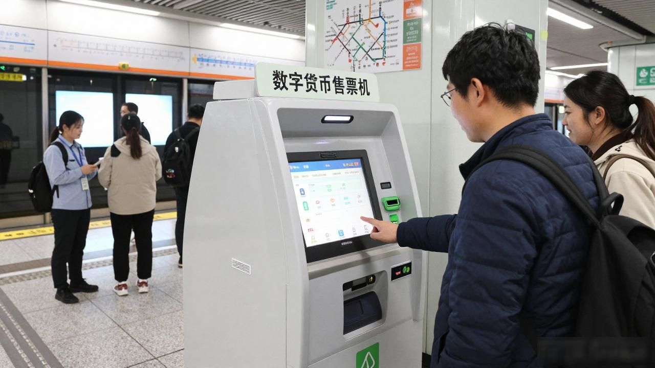 智慧化改造项目_数字货币地铁售票机_数字货币地铁售票机