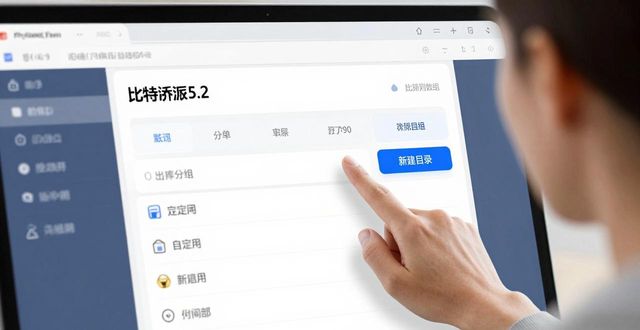 比特派5.2版本下载安装后 创建专属投资目录实操指南