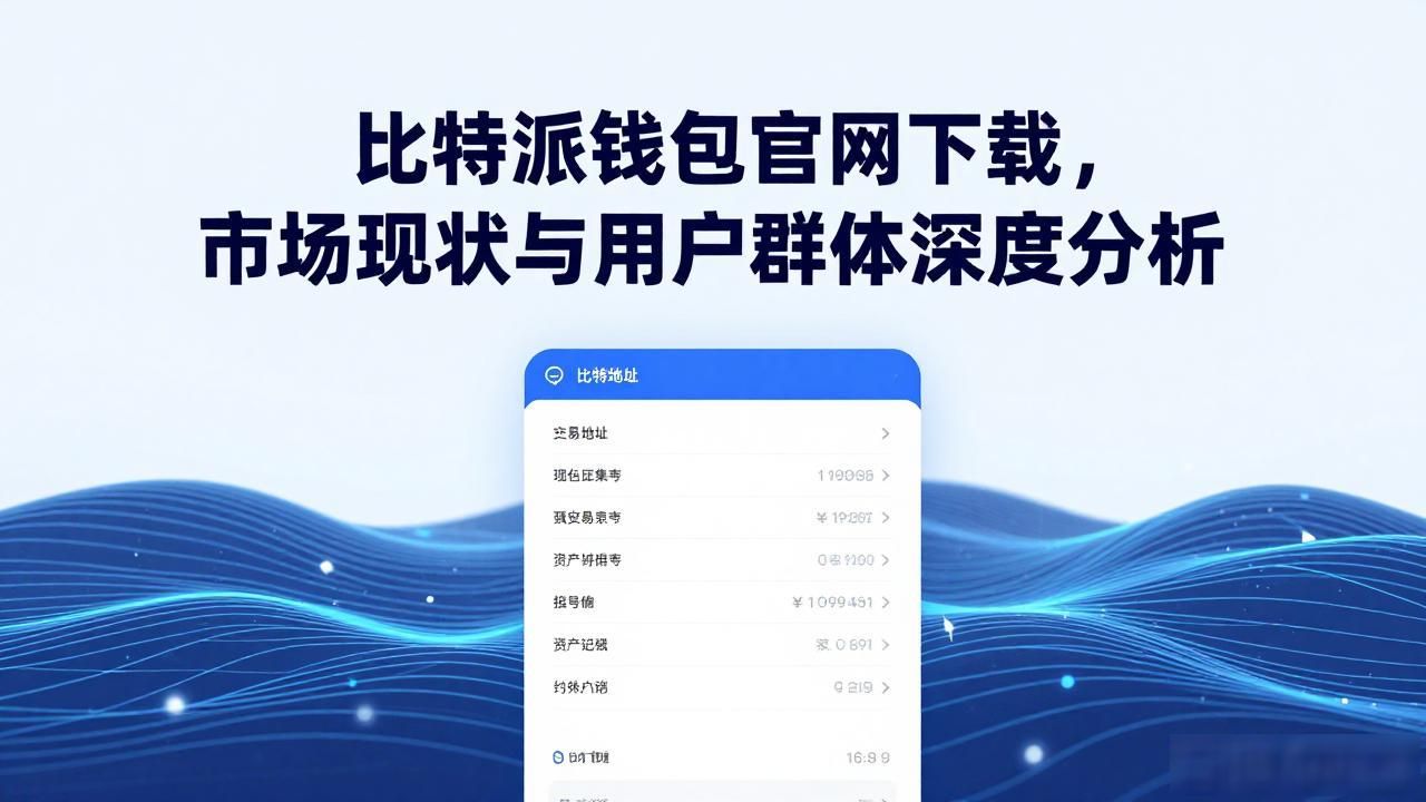 比特派官方下载的市场动态与用户分析_比特派去中心化钱包市场分析_比特派钱包用户画像