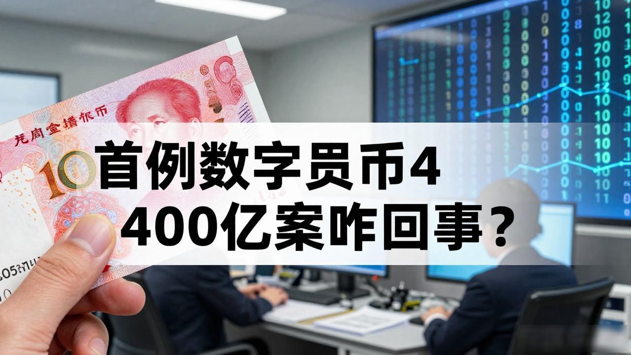 首例数字货币400亿案咋回事？