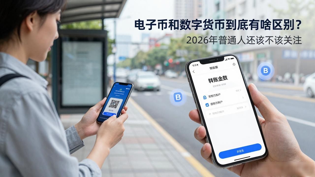 电子币和数字货币_央行数字货币与加密货币差异_电子币和数字货币的区别
