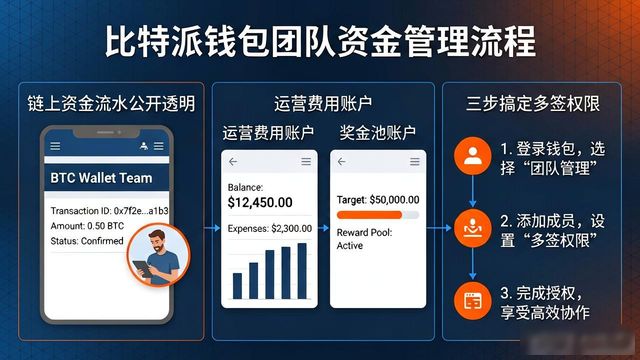 管理团队资金_如何在比特派钱包中管理团队资金？_权限分离多签钱包