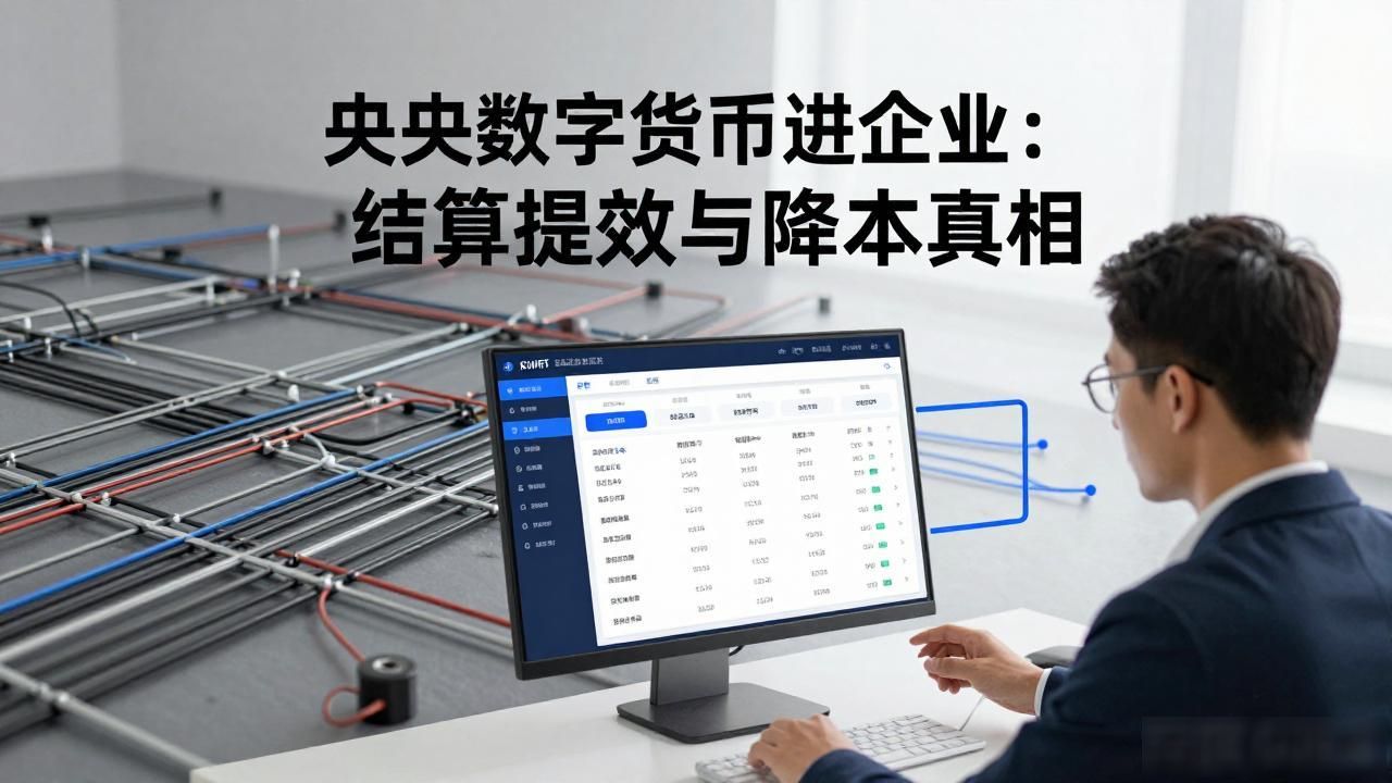 央行数字货币进企业：结算提效与降本真相