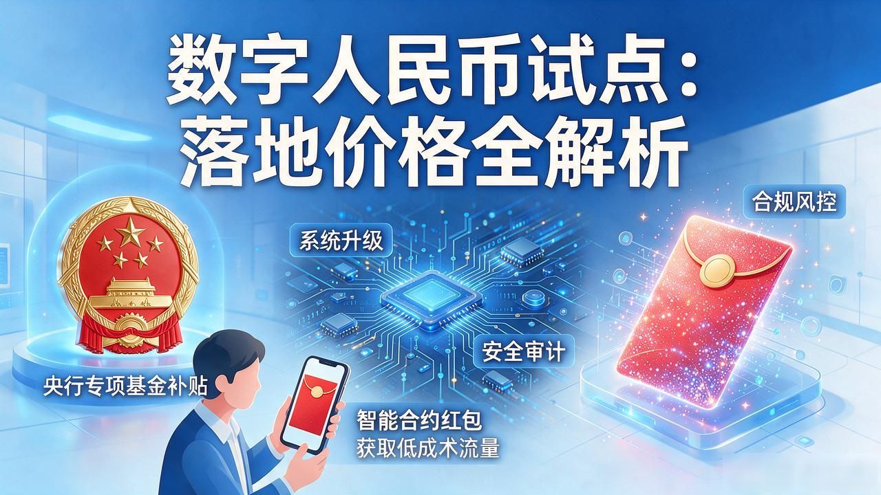 数字人民币试点：落地价格全解析