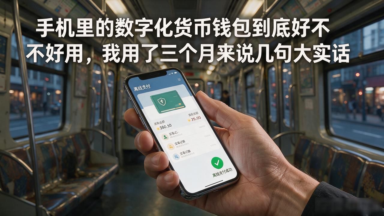 手机里的数字化货币钱包到底好不好用，我用了三个月来说几句大实话