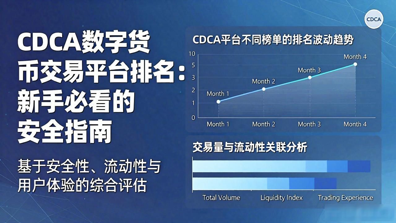 CDCA数字货币交易平台排名怎么选_cdc数字货币交易平台排名_CDCA交易平台安全性判断