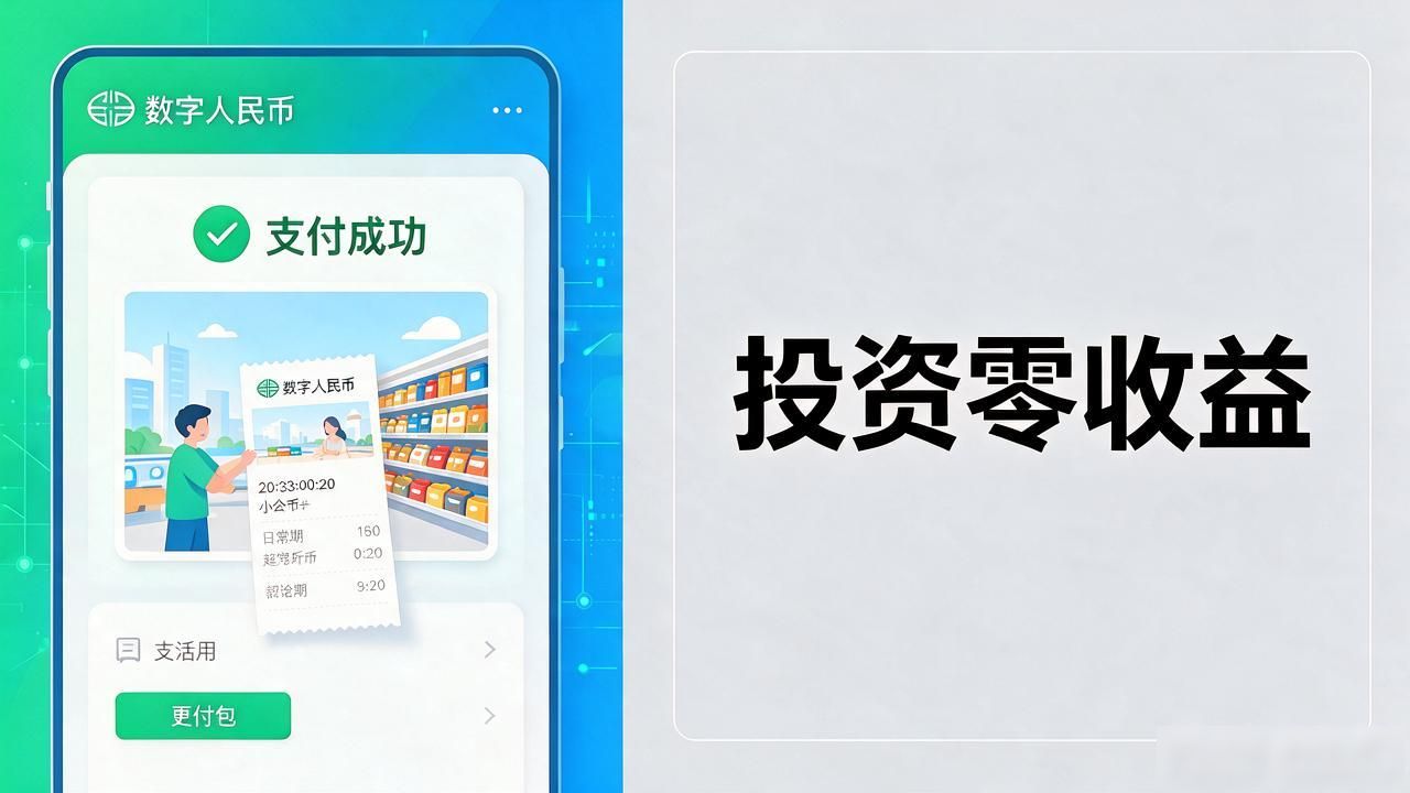 央行数字货币能投资吗？数字人民币到底值不值得买