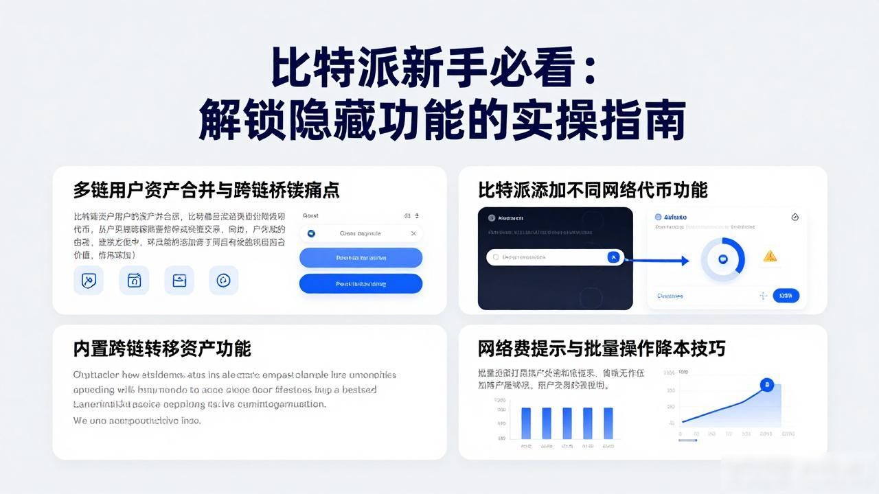 多链资产管理效率优化_如何在比特派Bitpie使用教程中解锁新功能_比特派钱包进阶技巧